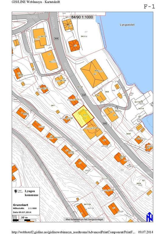Lyngen Apartments Lyngseidet Eksteriør bilde